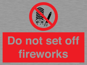 PV7653: Do not set off fireworks