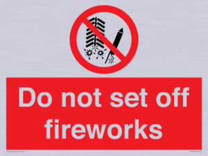 PV7653: Do not set off fireworks