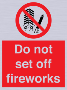 PV7653: Do not set off fireworks
