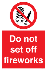 PV7653: Do not set off fireworks