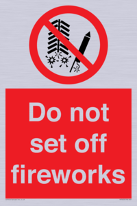 PV7653: Do not set off fireworks