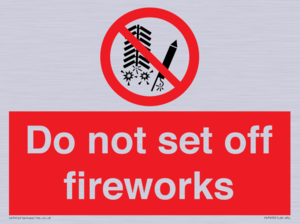 PV7653: Do not set off fireworks