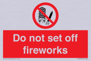 PV7653: Do not set off fireworks