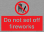 PV7653: Do not set off fireworks