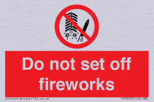 PV7653: Do not set off fireworks