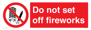 PV7653: Do not set off fireworks