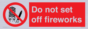 PV7653: Do not set off fireworks