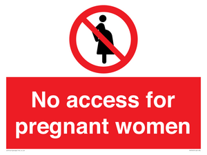 PV7655: No access for pregnant women