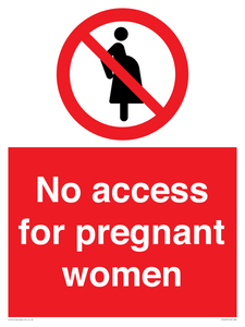 PV7655: No access for pregnant women