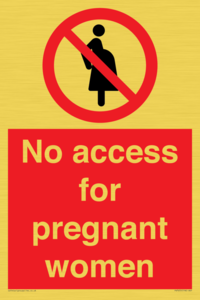 PV7655: No access for pregnant women
