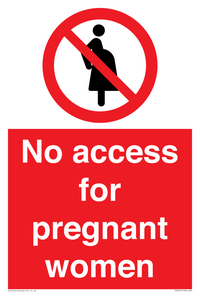 PV7655: No access for pregnant women