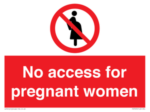 PV7655: No access for pregnant women