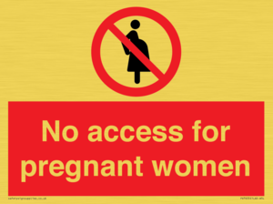 PV7655: No access for pregnant women