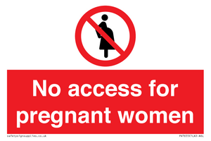 PV7655: No access for pregnant women