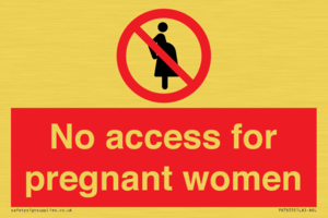 PV7655: No access for pregnant women