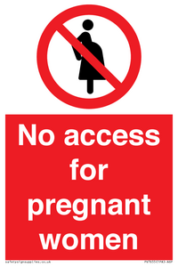PV7655: No access for pregnant women
