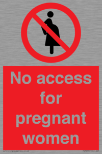 PV7655: No access for pregnant women