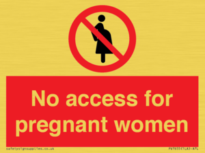 PV7655: No access for pregnant women