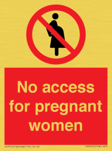 PV7655: No access for pregnant women