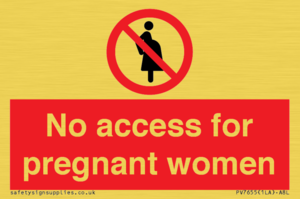 PV7655: No access for pregnant women