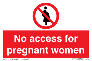 PV7655: No access for pregnant women