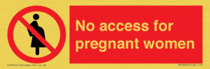 PV7655: No access for pregnant women