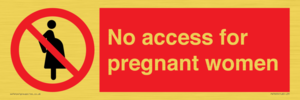 PV7655: No access for pregnant women