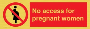PV7655: No access for pregnant women
