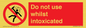 PV7656: Do not use whilst intoxicated