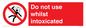 PV7656: Do not use whilst intoxicated