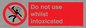 PV7656: Do not use whilst intoxicated