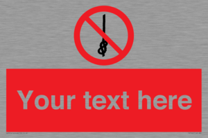 PV7662: Custom prohibition Do not tie knots in rope