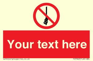 PV7662: Custom prohibition Do not tie knots in rope