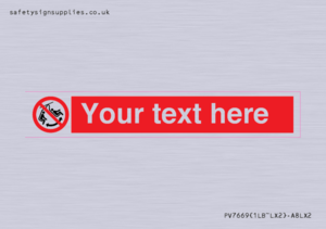 PV7669: Custom prohibition Do not swing the chair