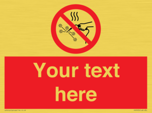 PV7670: Custom prohibition Hot works prohibited