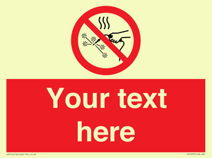 PV7670: Custom prohibition Hot works prohibited