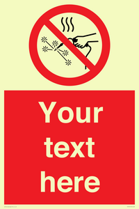 PV7670: Custom prohibition Hot works prohibited
