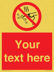 PV7670: Custom prohibition Hot works prohibited