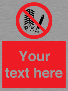 PV7671: Custom prohibition Do not set off fireworks