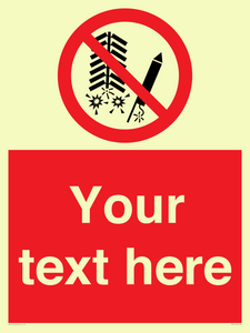 PV7671: Custom prohibition Do not set off fireworks