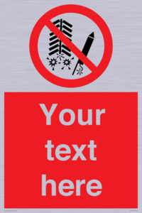 PV7671: Custom prohibition Do not set off fireworks