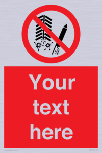 PV7671: Custom prohibition Do not set off fireworks