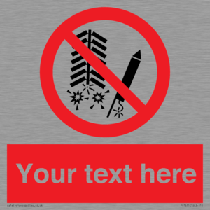 PV7671: Custom prohibition Do not set off fireworks