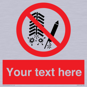 PV7671: Custom prohibition Do not set off fireworks