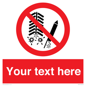 PV7671: Custom prohibition Do not set off fireworks