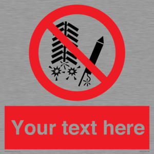 PV7671: Custom prohibition Do not set off fireworks