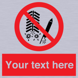 PV7671: Custom prohibition Do not set off fireworks