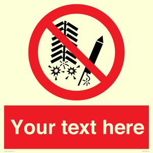 PV7671: Custom prohibition Do not set off fireworks