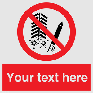 PV7671: Custom prohibition Do not set off fireworks