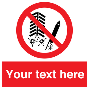 PV7671: Custom prohibition Do not set off fireworks